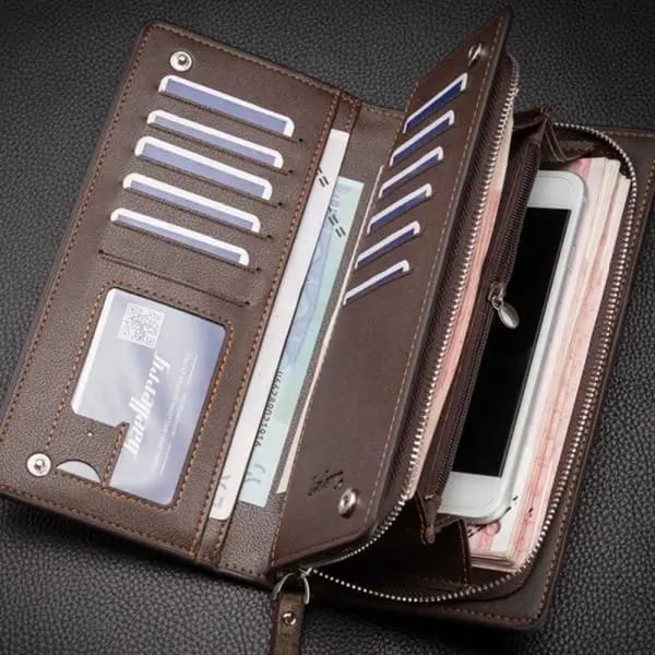 *balebaily Men's Long Bifold PU Leather Wallet - Black*

The balebaily Men's Long Bifold Wallet is a sleek and functional accessory designed for everyday use.

*Key Features:*
- *Brand*: balebaily